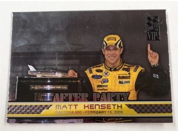 Nascar Racing Trading Card Matt Henseth Race Motorsports Lot #84