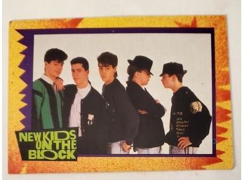 Vintage New Kids On The Block Trading Card Lot #123