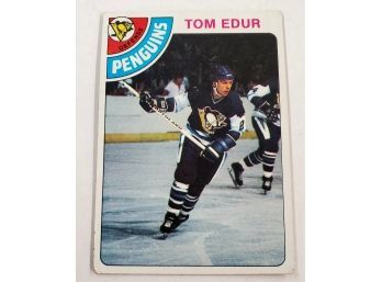 Vintage Topps 1978 Penguins Hockey Card #119 Lot #67