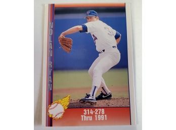 Vintage Nolan Ryan New York Mets Baseball Card Star Player Commemorative Trading Card Lot #6