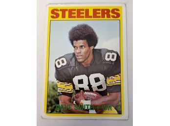 Vintage 1972 Dave Smith Pittsburgh Steelers NFL Football Card #173 Lot #149