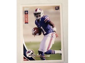 2012 Topps T.J. Grahm Rookie Buffalo Bills New York NFL Football Sports Trading Card #37 Lot #136