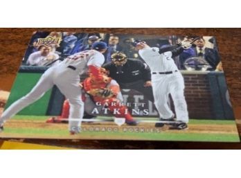 2008 1st Edition Upper Deck Garrett Atkins Colorado Rockies Major League Baseball MLB Sports Trading Card