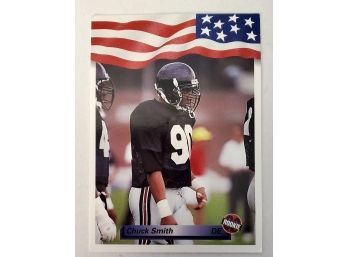Chuck Smith Rookie RC Atlanta Falcons NFL Football Sports Trading Card #33 Lot #141