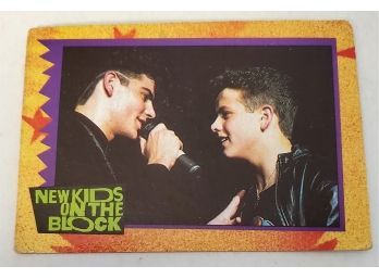Vintage New Kids On The Block Trading Card Lot #119