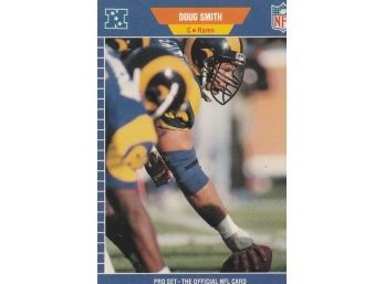 Vintage 1989 Doug Smith Los Angeles Rams NFL Football Sports Trading Card