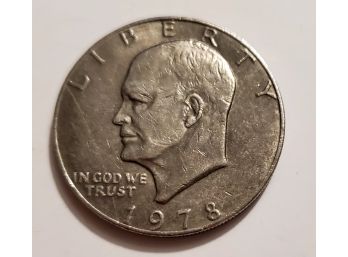 1978 Dwight Eisenhower President Ike One Dollar $1 Coin Lot #357
