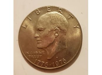 Old 1776-1976 Commemorative Dwight Eisenhower President Ike Dollar $1 Coin Lot #143
