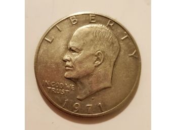 Old 1972 Dwight Eisenhower President Ike Dollar $1 Coin Lot #140