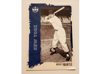 Mickey Mantle New York Yankees Baseball Card #11 Lot #29