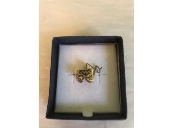 Vintage 14KT Baby Buggy Charm