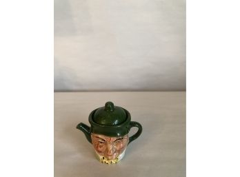 Miniature English Toby Teapot