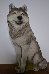 Sandra Brue Sandicast Wolf Sculpture