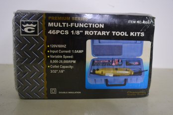 Champion Quality Tools Multi-function 46 Piece 1/8' Rotary Tool Kit