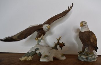 Bald Eagle Figurine Andrea By Sadek & Bald Eagle In Flight A E Gallery Porcelain