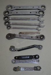 Assorted Ratcheting Box Wrenches
