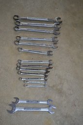Assorted Craftsman Standard Open & Box Wrenches
