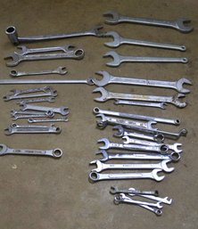 Assorted Wrenches Various Makes Metric & Standard