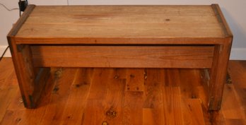 Solid Wood Bench Or Coffee Table