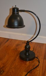 Bronze Finish Desk Side Table Lamp