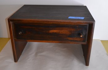 LOW Side Table With Drawer Or Stack It On Top For More Room And Storage