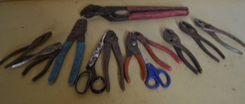 Assortment Of Pliers & Others