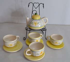 Tea Set With Stand