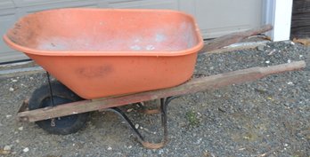 They Just Dont't Make Things Like They Used To... Like This Fiber Glass Wheel Barrow