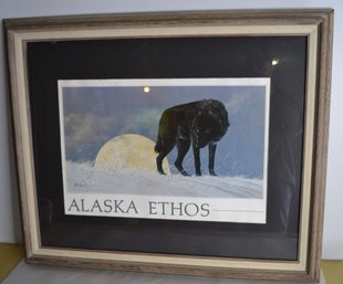 Signed Jon Van Zyle  'alaska Ethos' Print