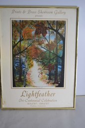 Lightfeather 'spirit Of New England' Signed Print