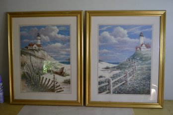 Two Lighthouse Prints