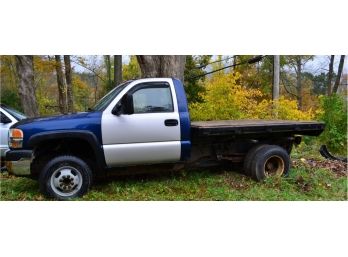 2002 GMC K3500 Duramax With Dump Bed