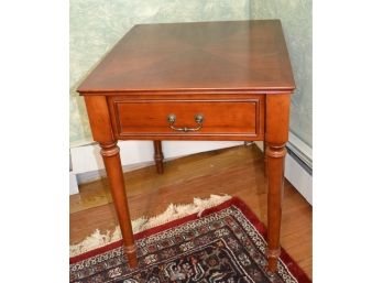 The Bombay Company Wood Side End Table