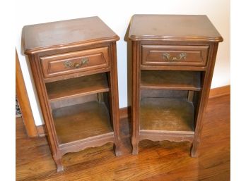 Refinish These Cuties - Pair Of Small Night Stands