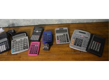 It All Add Up - With This Assortment Of Calculators