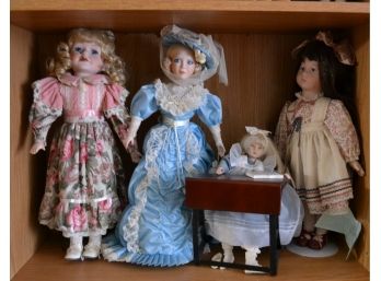 Assortment Of Dolls
