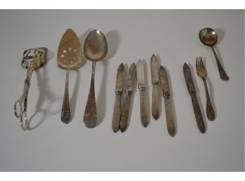 Silverplated Spoon, Servers & Others