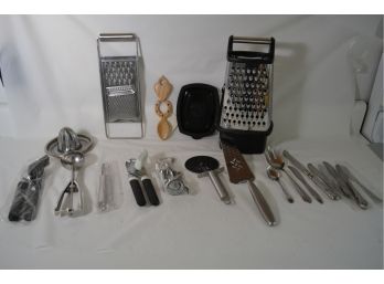 Handy In Any Kitchen - Great Big Grater, Utensils, Love Spoon & More