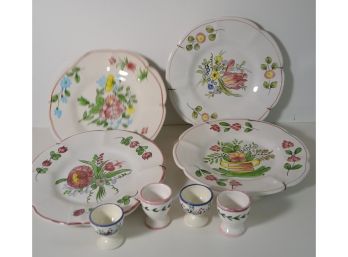 Casa Fina Plates & Ceramic Egg Cups