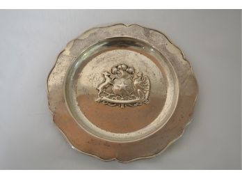 Silver Republic Of Chile 6' Plate