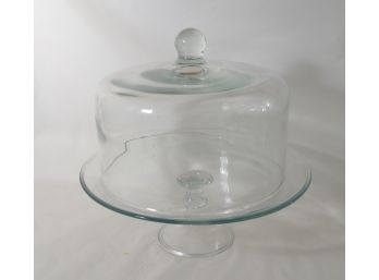 Glass Dome Cake Dish