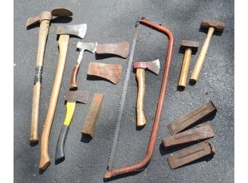 Axes, Saw, Mallots & Wood Wedges