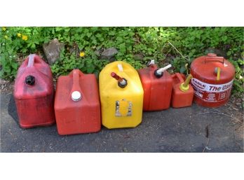 Fuel Up - Assortment Of Gas Cans