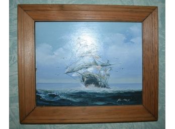 K. Max Ship Painting