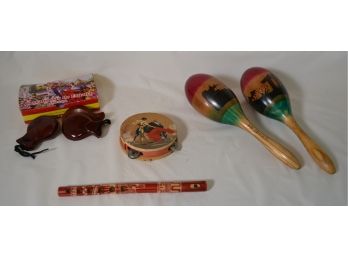 Music To My Ears - Assortment Of Wood Construction Musical Instruments