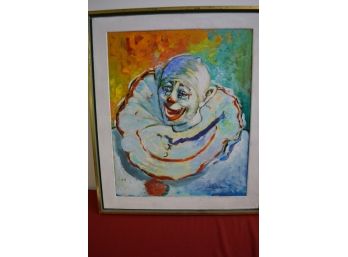 Clown Painting By Leslie Fairchild