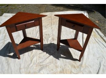 Wooden Corner Tables