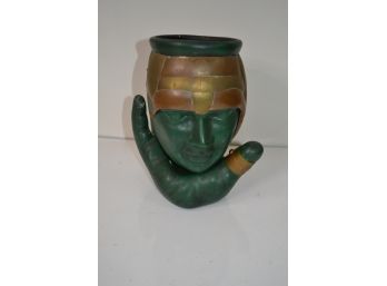 Ceramic God Sculpture