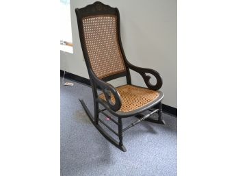 Wicker Antique Rocking Chair
