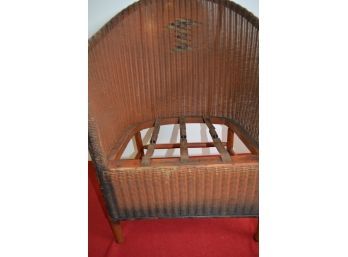 Vintage Wicker Childs Chair